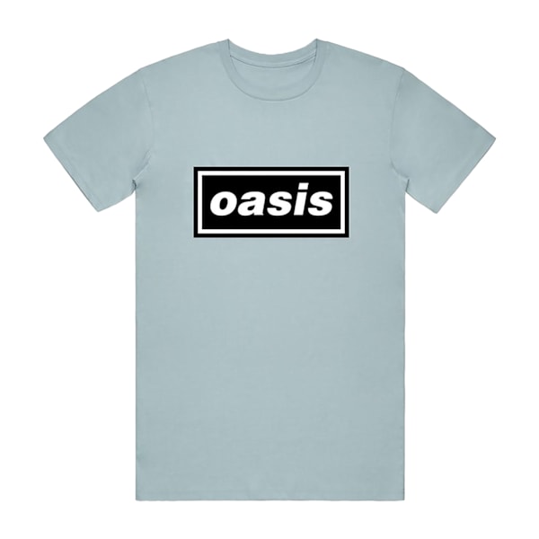 Oasis Unisex Decca T-shirt XXL Ljusblå Light Blue XXL