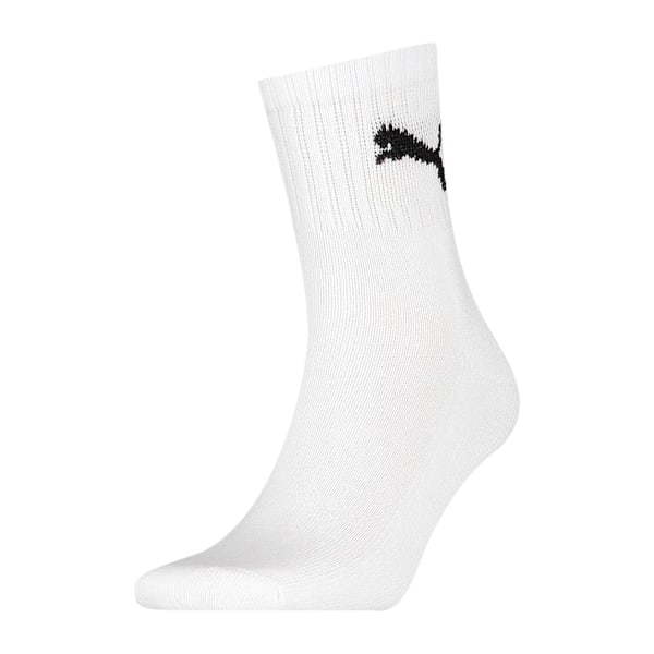 Puma Unisex Crew Socks (3-pack) 12 UK-14 UK Vit White 12 UK-14 UK