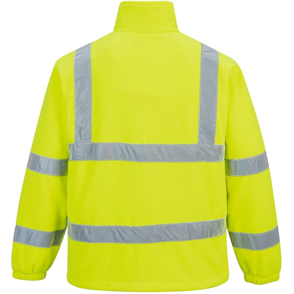 Portwest Herr Fodrad Hi Vis Fleece Jacka S Gul Yellow S