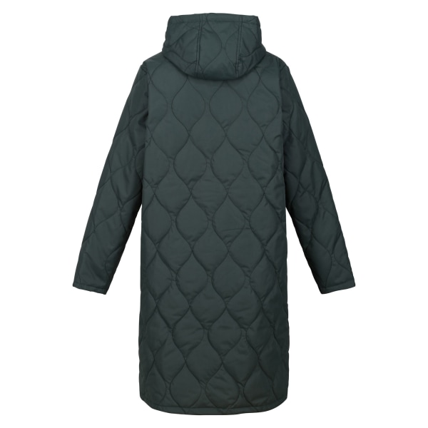 Regatta Dam/Dam Jaycee Quilted Hood Jacket 12 UK Darkes Darkest Spruce/Dark Forest Green 12 UK