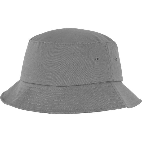 Flexfit By Yupoong Adults Unisex Cotton Twill Bucket Hat One Si Grey One Size