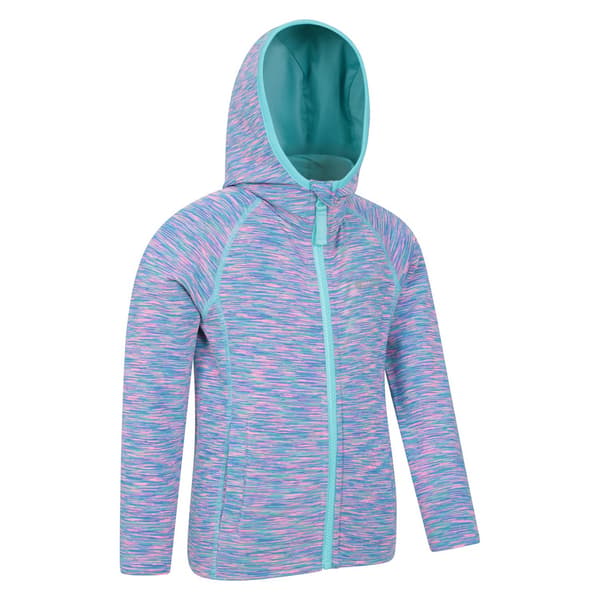 Mountain Warehouse Barnkläder/Barn Kayleigh II Randig Full Zip H Blue 3-4 Years