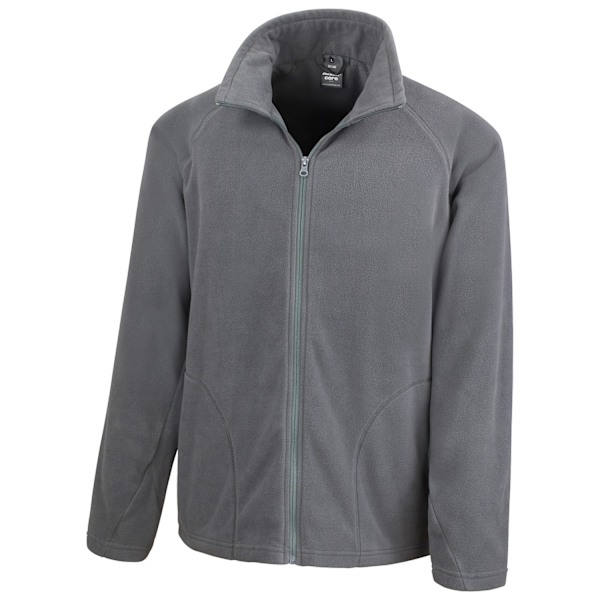 Result Core Fleecejacka för Herr XXL Kolgrå Charcoal XXL