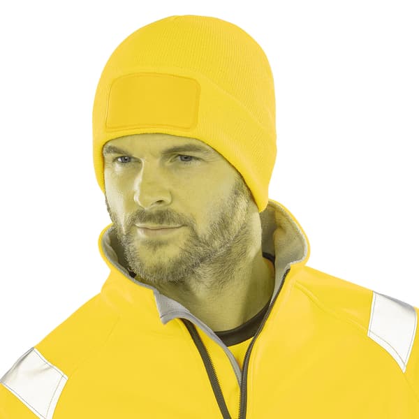 Result Äkta Återvunnet Återvunnet Thinsulate Mössa En Storlek Flu Fluorescent Yellow One Size