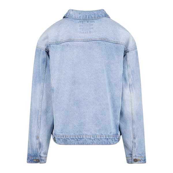 Urban Classics Herr Kraftig Boxig Jeansjacka 5XL New Light New Light Blue Washed 5XL