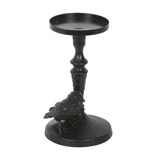 Something Different Pelare Mystic Raven Ljusstake En Storlek Black One Size