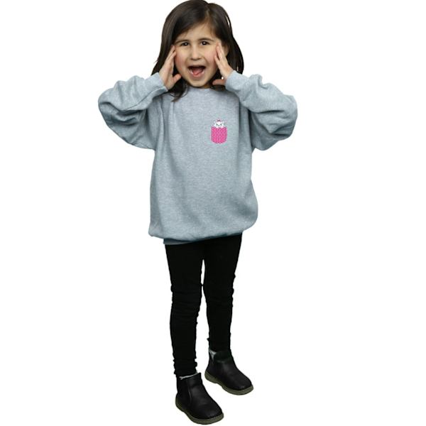 Disney Girls Aristocats Marie Brösttröja 5-6 År Sport Sports Grey 5-6 Years