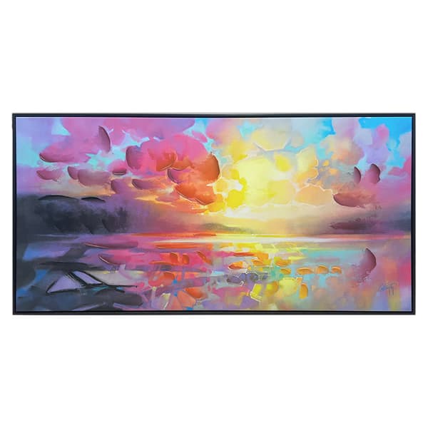 Scott Naismith Esprit Lumière Canvas Print 100cm x 50cm Multic Multicoloured 100cm x 50cm