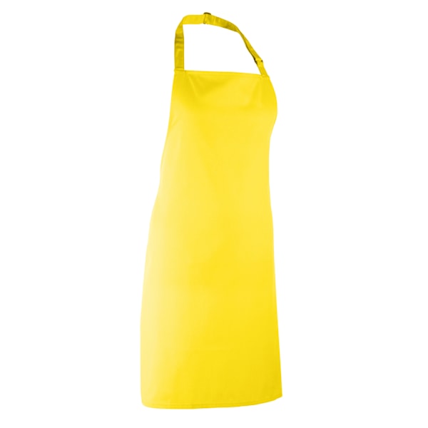 Premier Colours Haklappsförkläde / Arbetskläder (2-pack) One Size Gul Yellow One Size
