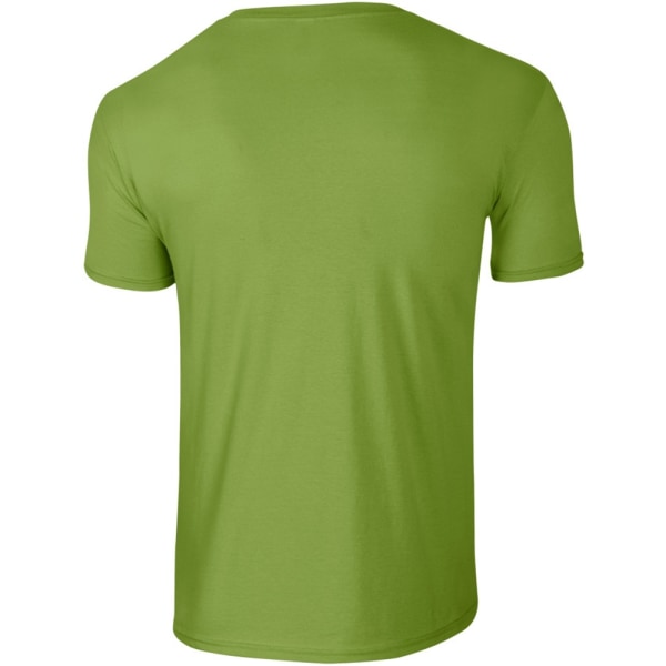 Gildan herr kortärmad mjuk t-shirt L Kiwi Kiwi L