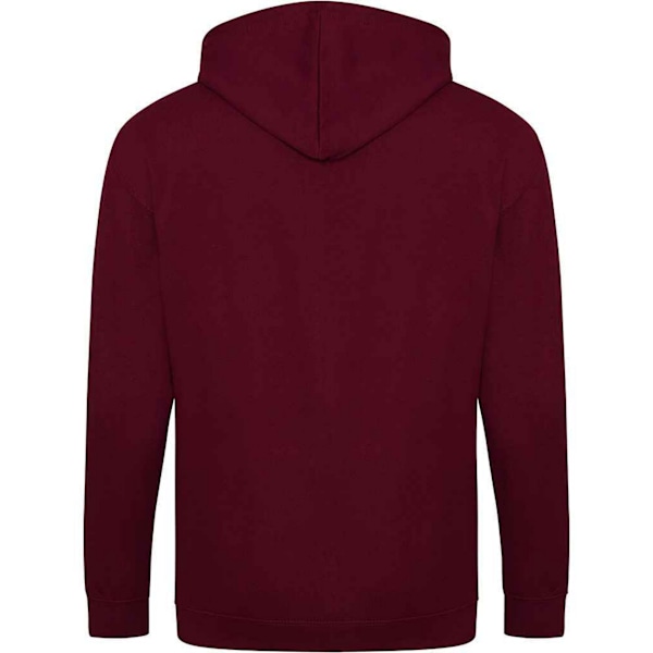 Awdis Herr Full Zip Hoodie XL Burgundy Burgundy XL