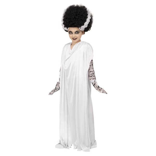 Universal Monsters Flickor Bruden från Frankenstein Kostymset White 4-6 Years