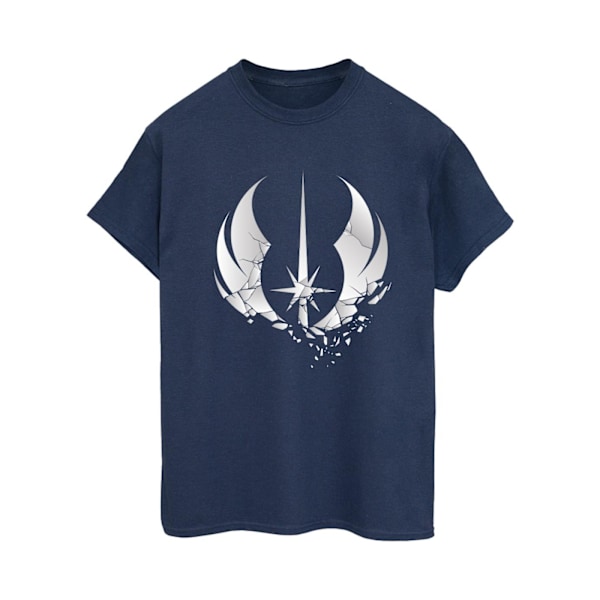 Star Wars Dam/Damer Obi-Wan Kenobi Order Fractured Bomull B Navy Blue L