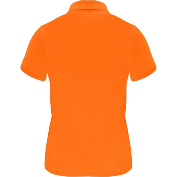 Roly Dam/Dam Monzha Kortärmad Sports Polo Shirt M Flu Fluorescent Orange M