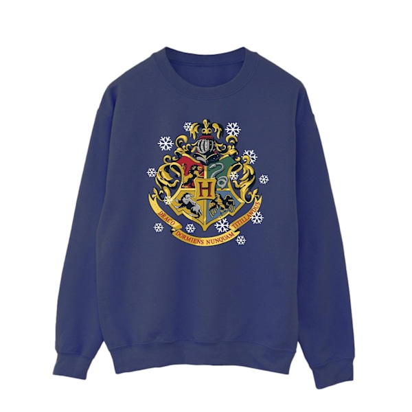 Harry Potter Jultröja med Crest för Herr, Marinblå, S Navy Blue S