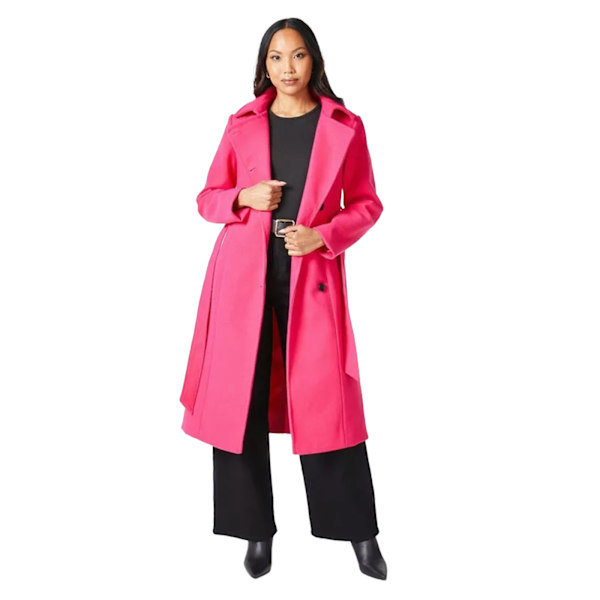 Principles Asymmetrisk Wrap-kappa för Kvinnor/Dam 16 UK Rosa Pink 16 UK