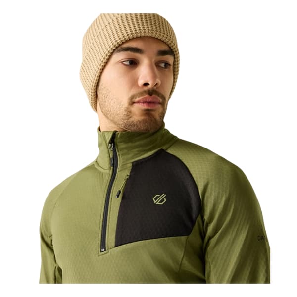 Dare 2B Venture Stretch Overhead Midlayer för män S Martini Olive Martini Olive S