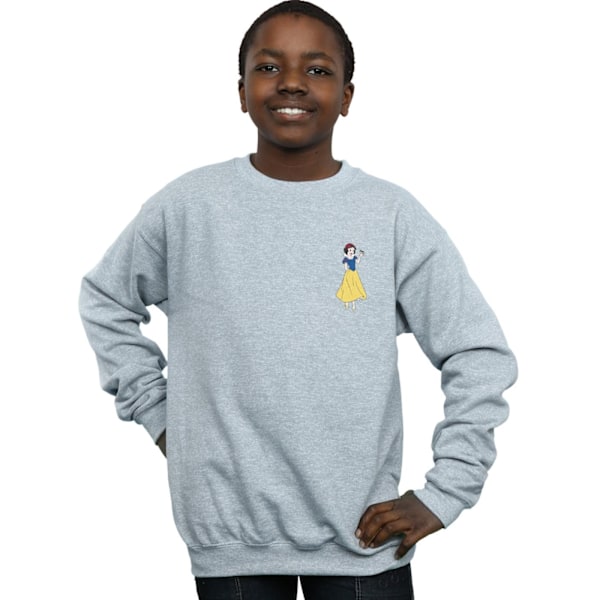 Disney Princess Boys Snow White Brösttröja 12-13 År Sports Grey Sports Grey 12-13 Years