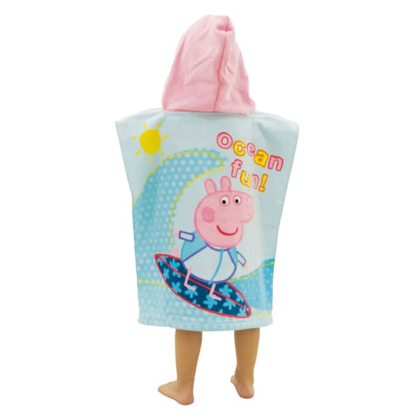 Greta Gris Barn/Barn Rolig Ocean Huvhandduk One Size Multic Multicoloured One Size
