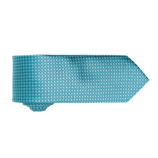 Premier Mens Puppy Tooth Formal Work Tie (2-pack) One Size T Turquoise One Size