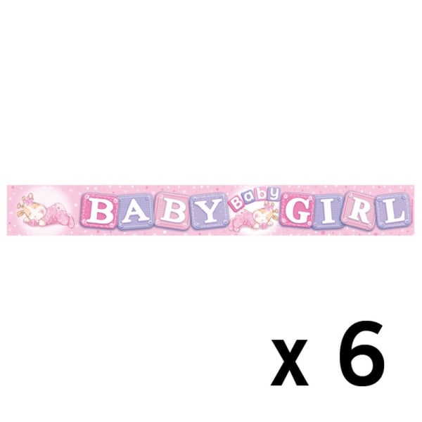 Expression Factory Holo Folie Banner Birthday Girl Sex Pack One Multicolour One Size