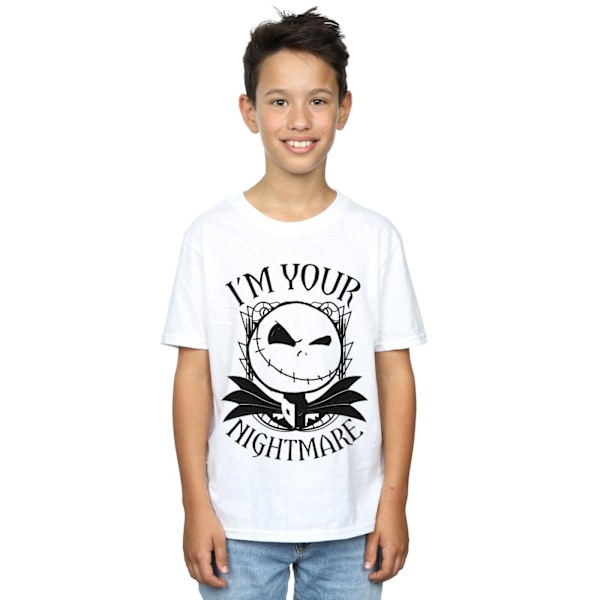 Disney Boys Nightmare Before Christmas Nightmare T-shirt 3-4 år White 3-4 Years