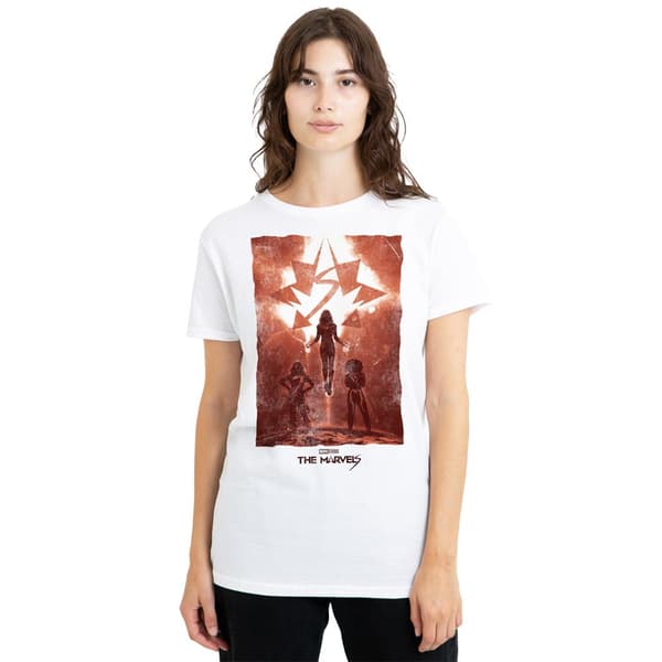 The Marvels Dam T-shirt M Vit White M