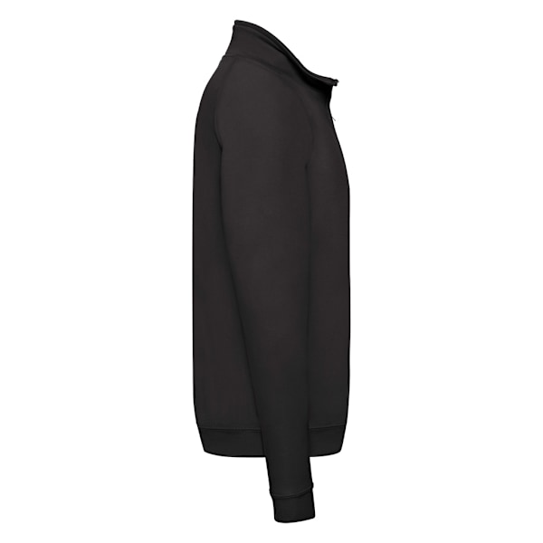 Fruit of the Loom Vuxen Unisex Klassisk Dragkedja Sweatshirt M B Black M