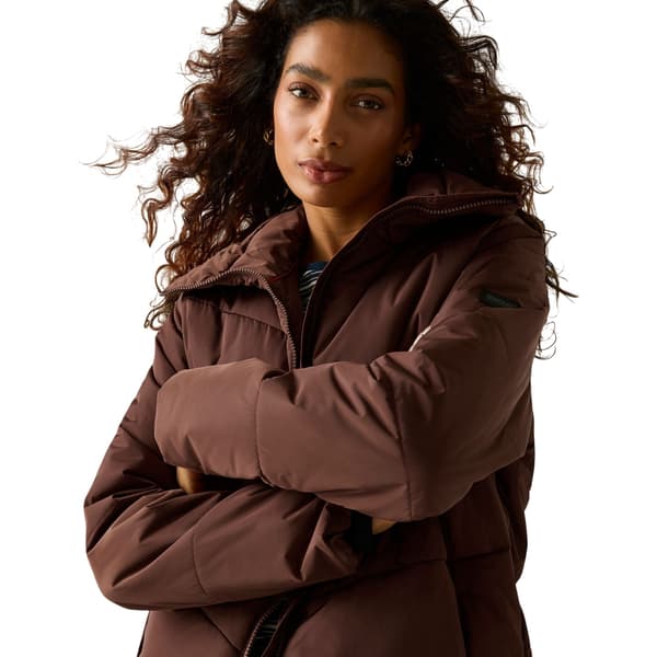 Regatta Amelle vadderad jacka för dam, storlek 20 UK, mörkröd Dark Cherry 20 UK