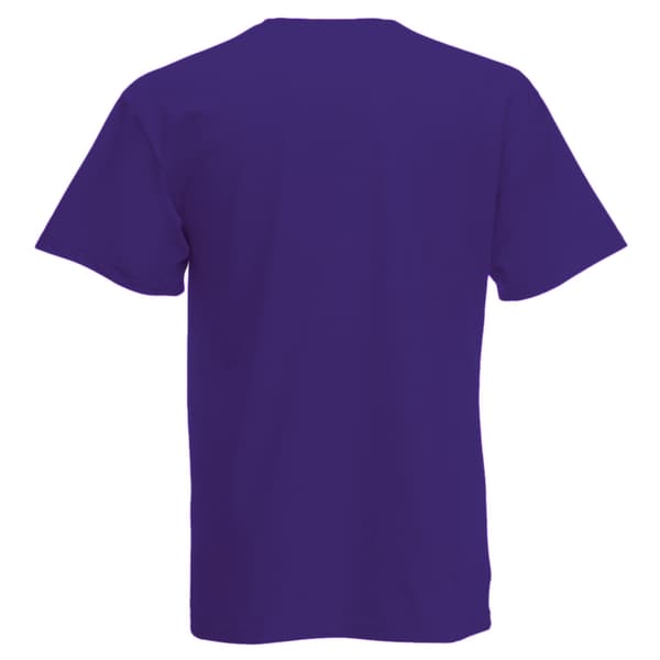 Herr T-shirt med kort ärm Casual X Large Grape Grape X Large