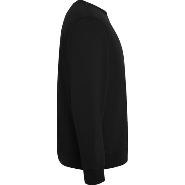 Roly Unisex Vuxen Batian Crew Neck Sweatshirt XS Solid Black Solid Black XS