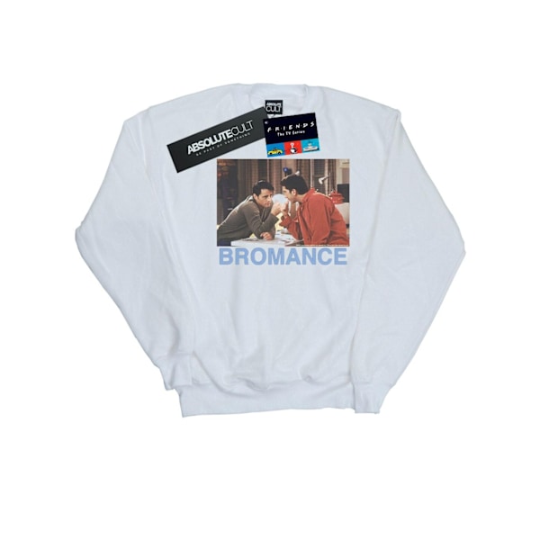 Friends Dam/Kvinnor Joey Och Ross Bromance Sweatshirt XXL Vit White XXL