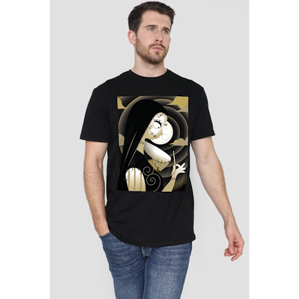 The Nightmare Before Christmas Herr Sally Skuggad T-Shirt XL Svart Black XL