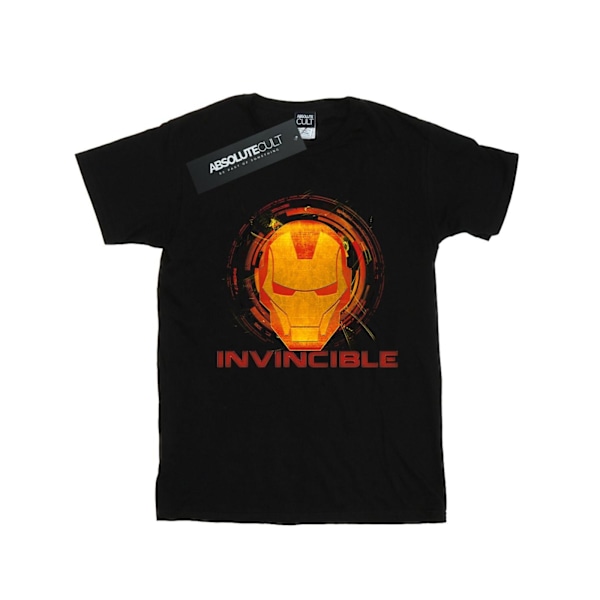 Marvel Mens Avengers Iron Man Invincible T-Shirt M Svart Black M