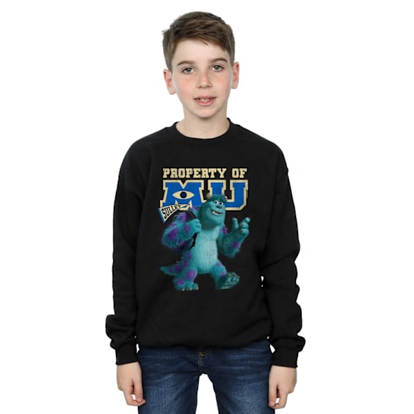 Disney Boys Monsters University Property Of MU Sulley Sweatshirt Black 3-4 Years
