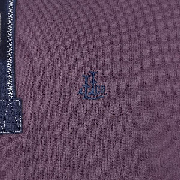 Lazy Jacks Herr Quarter Zip Sweatshirt S Grape Grape S