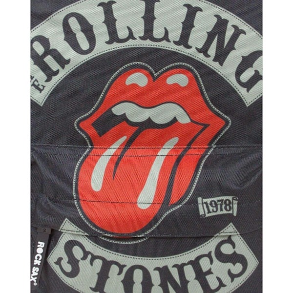Rock Sax 1978 Tour The Rolling Stones Ryggsäck One Size Svart/Röd Black/Red One Size
