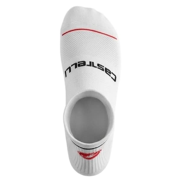 Castelli Herr Entrata Strumpor L-XL Vit White L-XL