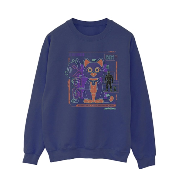 Disney Dam/Kvinnor Lightyear Sox Teknisk Sweatshirt M Marinblå Navy Blue M