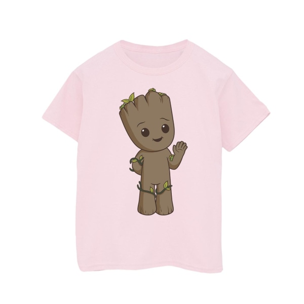 Marvel Girls I Am Groot Söt Groot bomull T-shirt 3-4 år Bab Baby Pink 3-4 Years