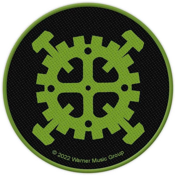 Typ O Negativ logotyp Gear Patch One Size Svart/Grön Black/Green One Size