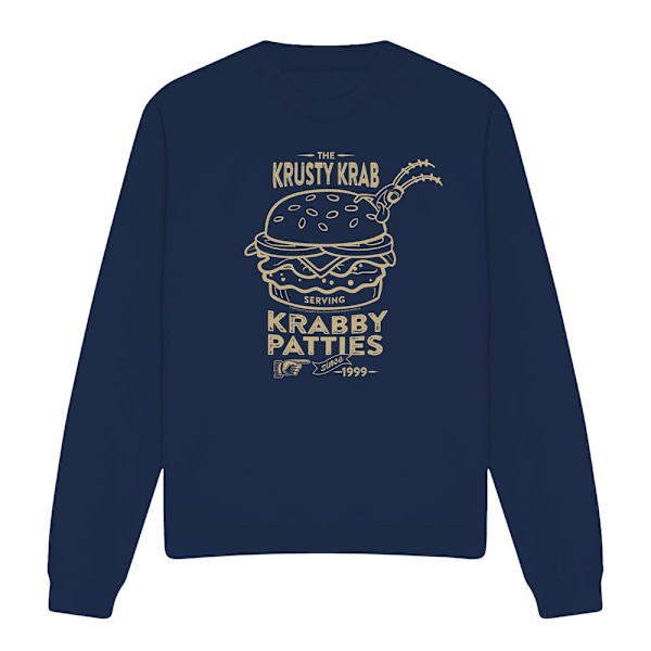 SvampBob Fyrkant Unisex Vuxen The Krusty Krab Shock Mono S Navy M