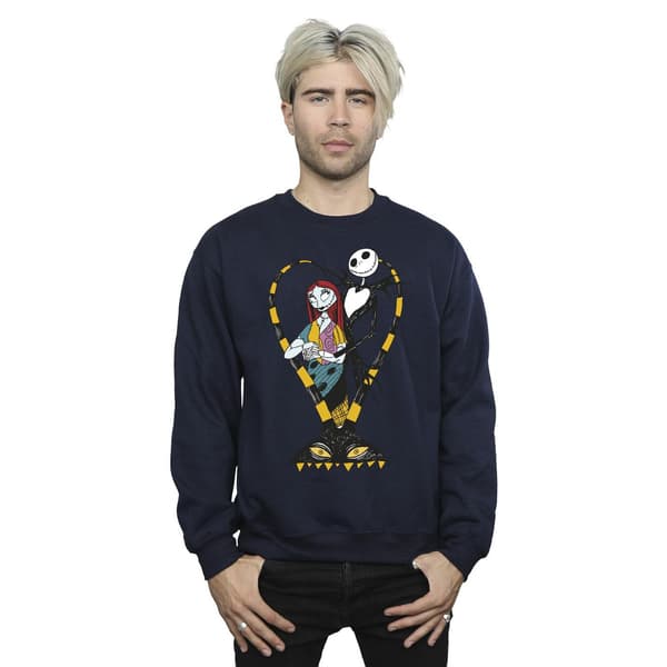 The Nightmare Before Christmas Herr Jack Sweatshirt S Marinblå Navy Blue S