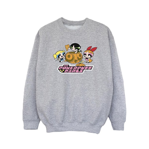 The Powerpuff Girls Girls Girls Pumpa Sweatshirt 5-6 År Sp Sports Grey 5-6 Years