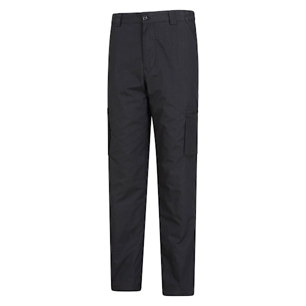 Mountain Warehouse Trek II Regular vinterbyxor för män 36R Jet Jet Black 36R