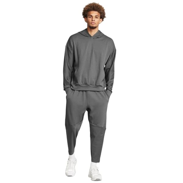 Under Armour Herr Relaxed Fit Hoodie S Grå Grey S
