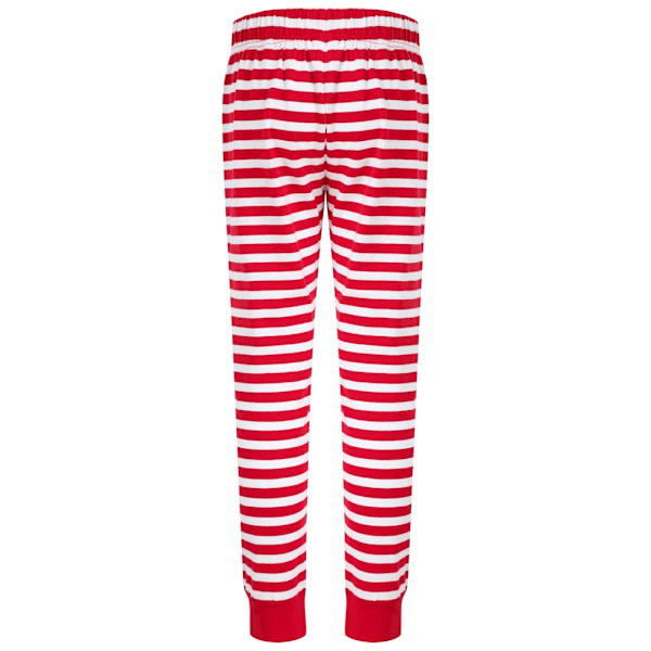 SF Minni Barn/Barn Lounge Byxor 7-8 År Röd/Vit Red/White 7-8 Years