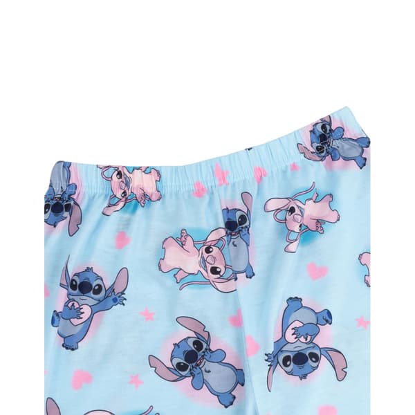 Lilo & Stitch Flickor Karaktär Långärmad Lång Pyjamas Set 13-1 Blue 13-14 Years