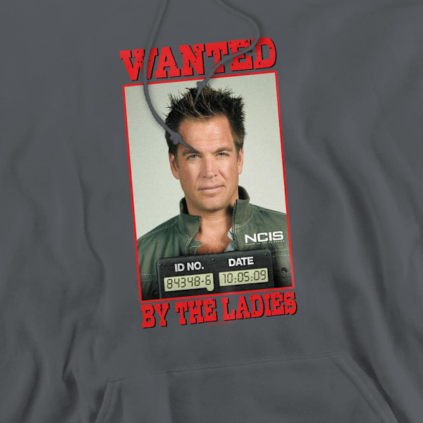 NCIS Herr Wanted Hoodie M Charcoal Charcoal M