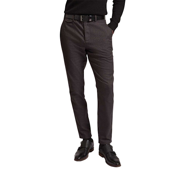 Ted Baker Herr Houndstooth Byxor L Grå Grey L